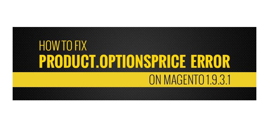 Product page error