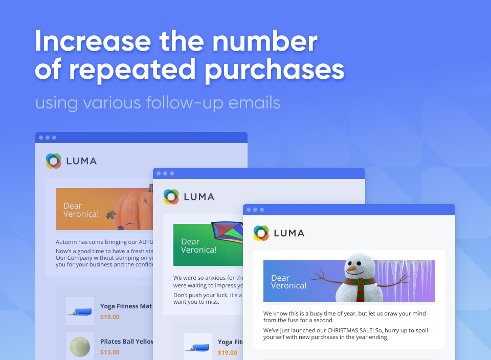 retain customers with catchy follow up emails for magento 2