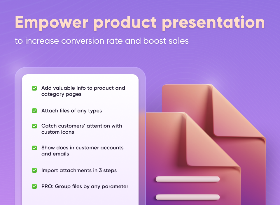product attachments for magento 2