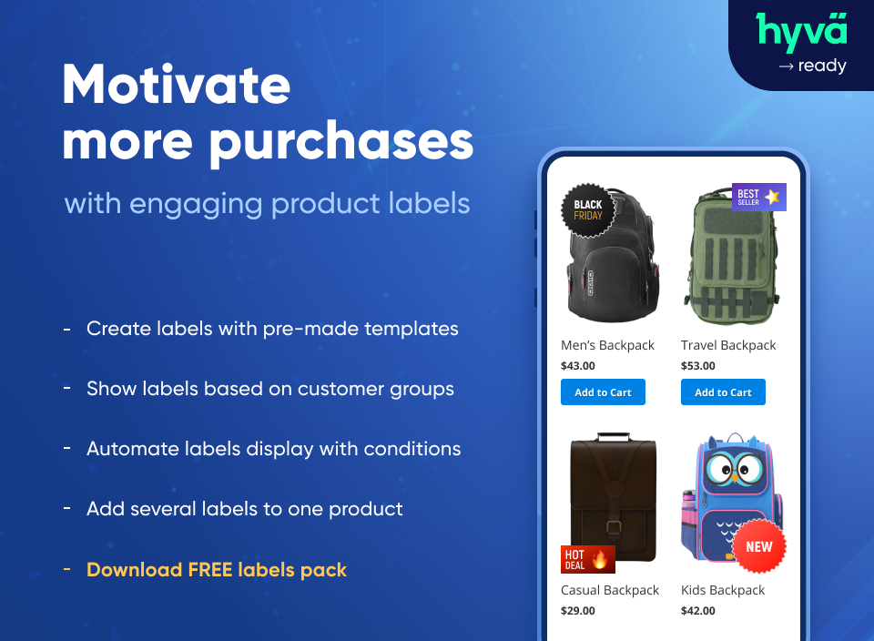 motivate more sales with engaging labels