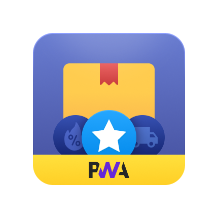 pwa for custom stock status icon