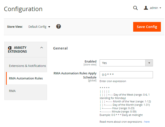 Magento 2 Return Order