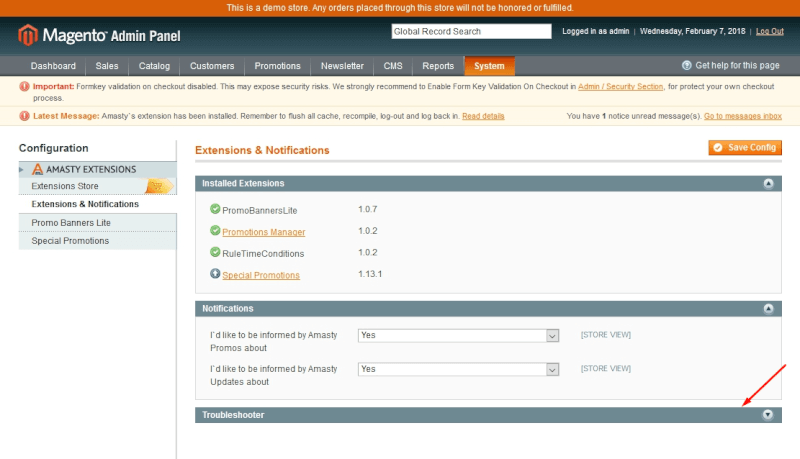 troubleshooter-base-module-magento