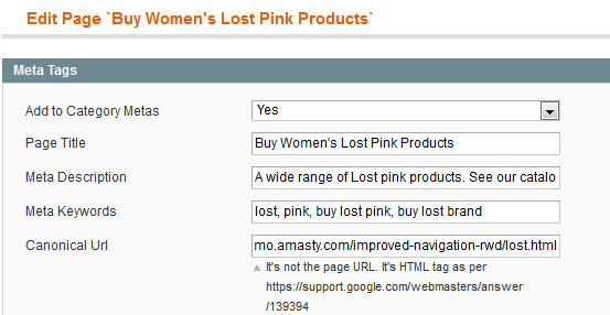 Magento Improved Layered Navigation - Amasty Magento Improved Layered Navigation - Amasty