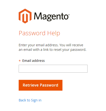 retreive-password-magento