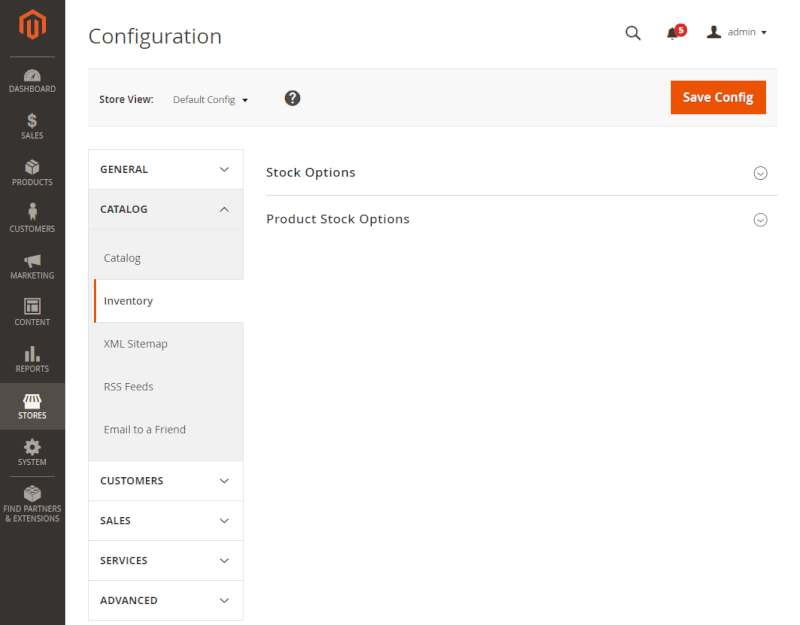 magento-stock-inventory