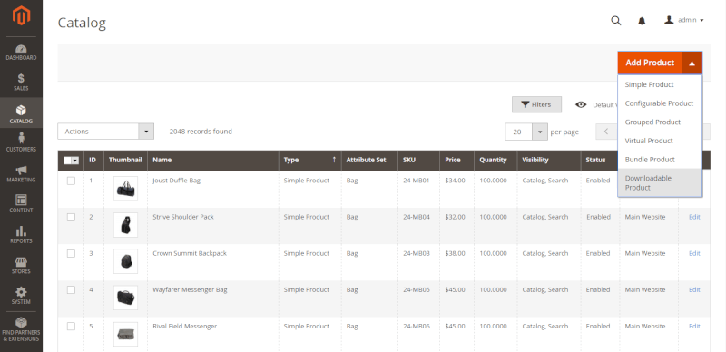 downloadable product