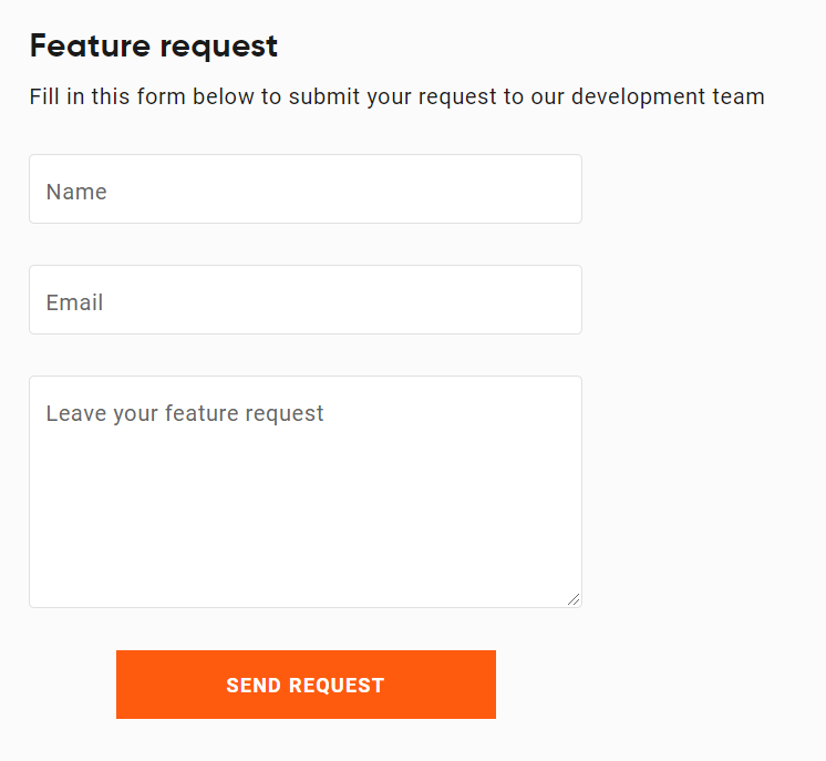 feature request