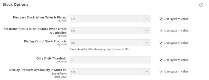 magento-2-stock-options