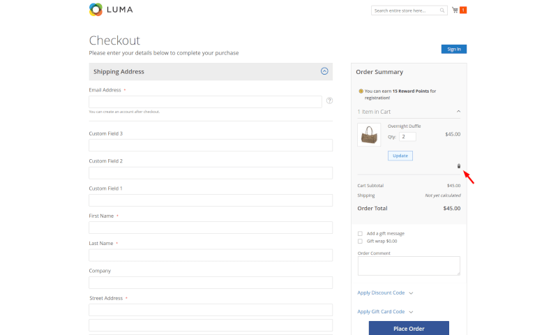 magento-2-checkout-item-delete