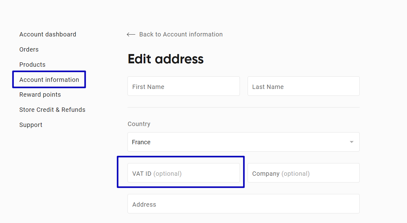 vat id