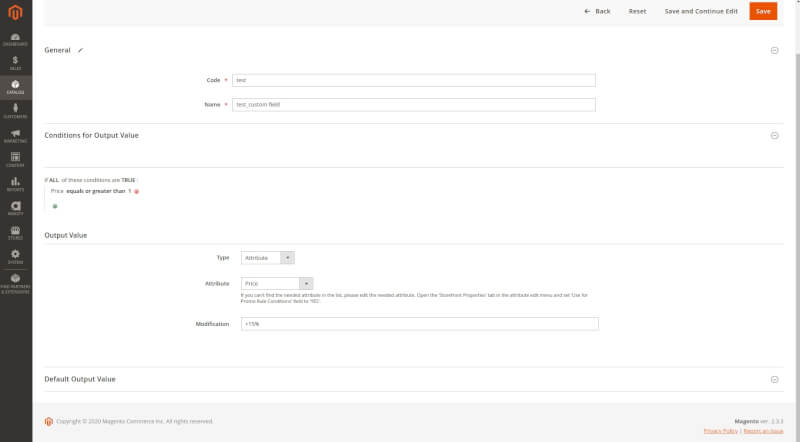 modified attribute 