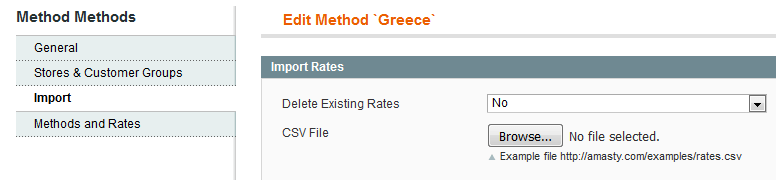 Magento Shipping Table rates - Amasty Magento Shipping Table rates - Amasty